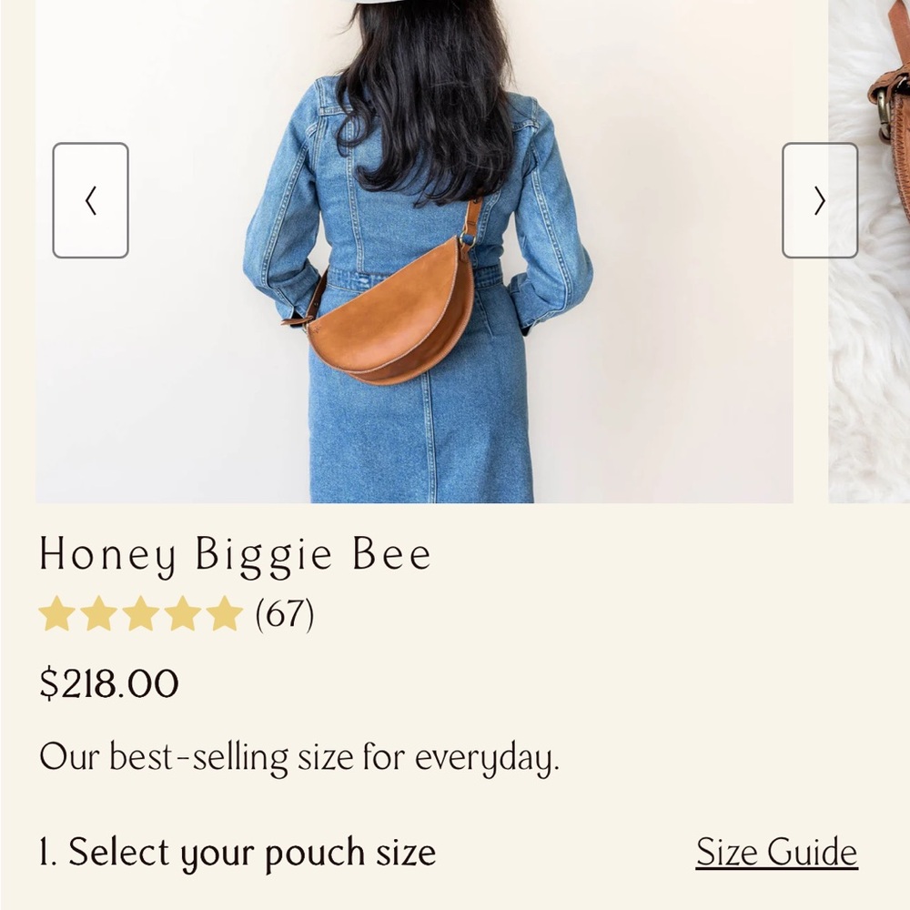 Lyons Leather Co honeybee Bag - Picture 11 of 15
